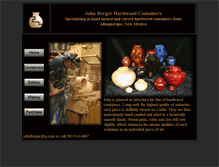 Tablet Screenshot of johnberger.biz